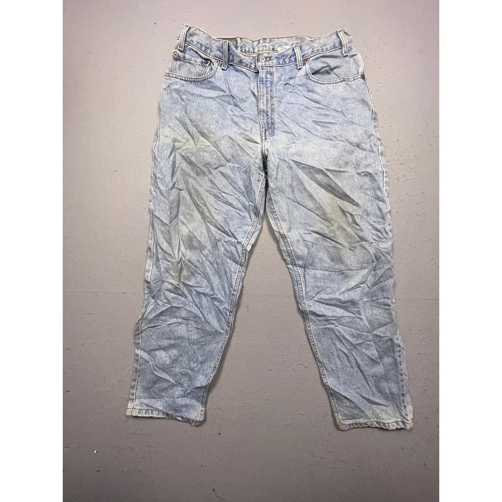 Levi's 560 Loose Fit Jeans Mens 36x29 Light Wash Cotton Denim Vintage Good